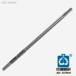 吹膜機擠出機螺桿機筒-舟山市杰德機械有限公司，擠出機螺桿，注塑機螺桿，舟山螺桿，螺桿廠