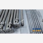 杰德 PVC收縮膜擠出機(jī)雙合金機(jī)筒螺桿 螺桿鍍硬鉻 支持定制  高產(chǎn)節(jié)能-舟山市杰德機(jī)械有限公司，擠出機(jī)螺桿，注塑機(jī)螺桿，舟山螺桿，螺桿廠