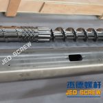 杰德 出口越南的單排氣造粒機(jī)螺桿機(jī)筒 技術(shù)精湛 塑化優(yōu)良-舟山市杰德機(jī)械有限公司，擠出機(jī)螺桿，注塑機(jī)螺桿，舟山螺桿，螺桿廠